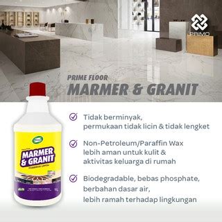 Jual PRIMO Pembersih Marmer Granit Parquet Antibacterial 1 L Shopee