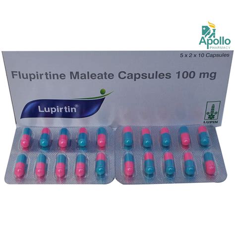 Lupirtin Capsule 10 S Price Uses Side Effects Composition Apollo