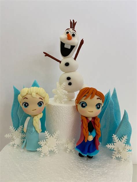 Frozen Inspired Cake Topper Etsy