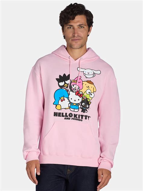 Hello Kitty And Friends Mens And Big Mens Graphic Hoodie Sweatshirt Sizes S 3xl