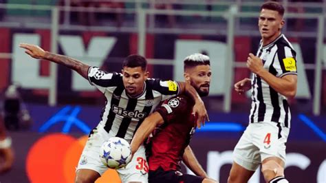 Newcastle United Vs Ac Milan Prediction Lineups And Odds
