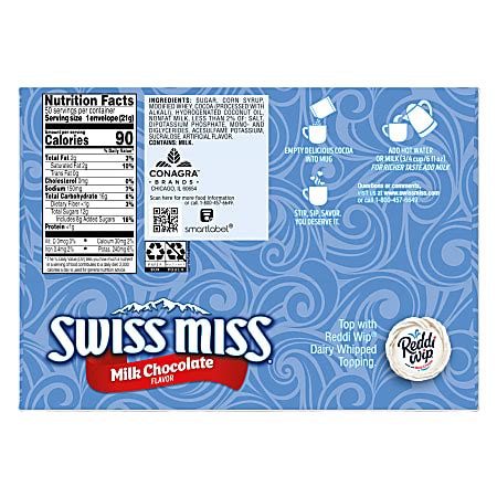 Swiss Miss Hot Cocoa Oz Box Of Packets Office Depot