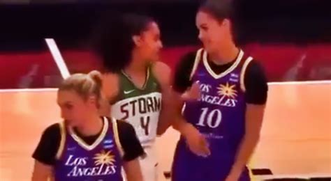 VIDEO WNBA Star Skylar Diggins Smith Caught On Hot Mic Telling Opponent Secret Info About Her
