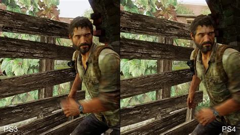 The Last Of Us Remastered Ps3 Vs Ps4 Graphics Comparison 3 Video Dailymotion