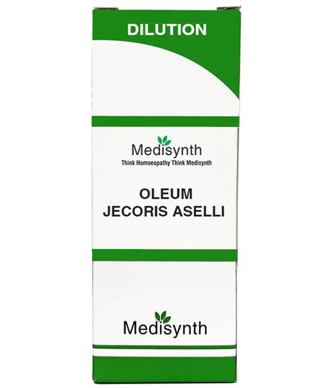 Oleum Jecoris Aselli Dilutions Medisynth