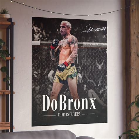 Charles Oliveira Poster Ufc Poster Poster Ideas Fighter Poster
