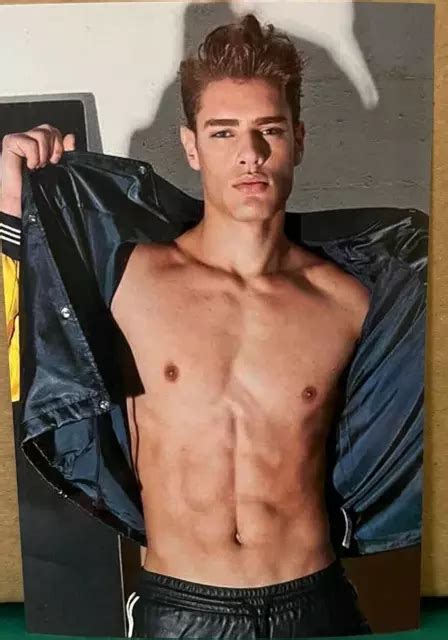 PHOTO HOT SEXY Stud Muscular Hunk Shirtless Male Open Shirt Man X Picture PicClick UK