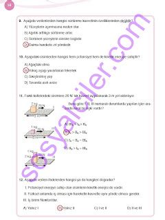 Sinif Fen Ve Teknoloji Calisma Kitabi Sayfa In Cevaplari Meb