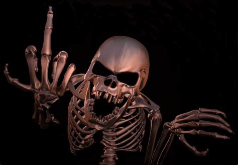 Fuck You Fuck Off Skelett X Punknsfw