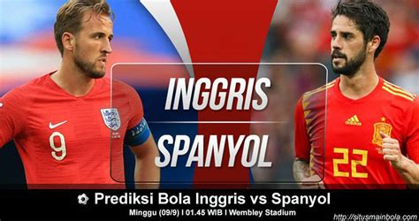 Prediksi Bola Inggris Vs Spanyol September