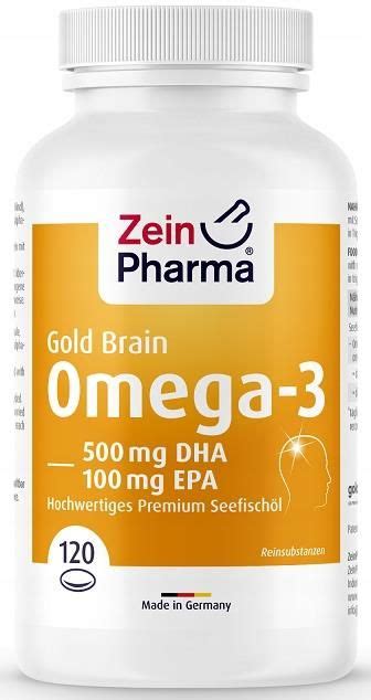 Zeinpharma Zein Pharma Omega 3 Gold Brain Edition 120Kaps. - Opinie i ...