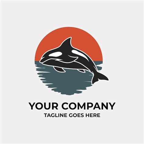 Premium Vector | Killer Whale Vector Logo