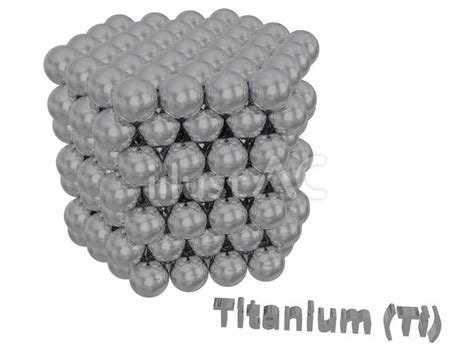 Free Vectors Crystal Structure Of Titanium