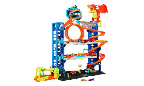 Hot Wheels City Mega Gara Atak Smoka Pojazdy Tory I Gara E Sklep Internetowy Al To