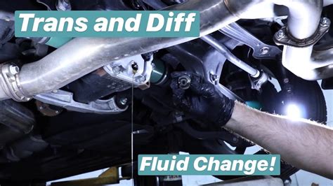 Transmission And Differential Fluid Change Wrx Sti Youtube