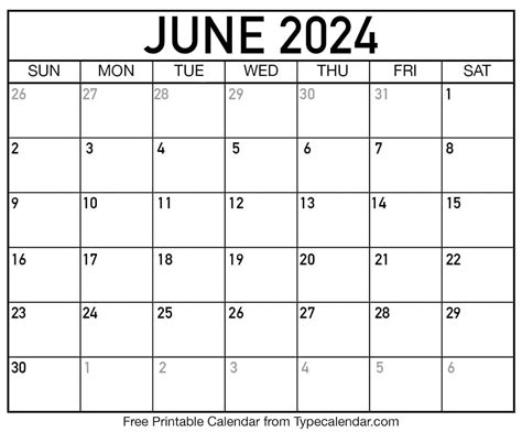 June 2024 Calendar Editable Printable Calendar 2024