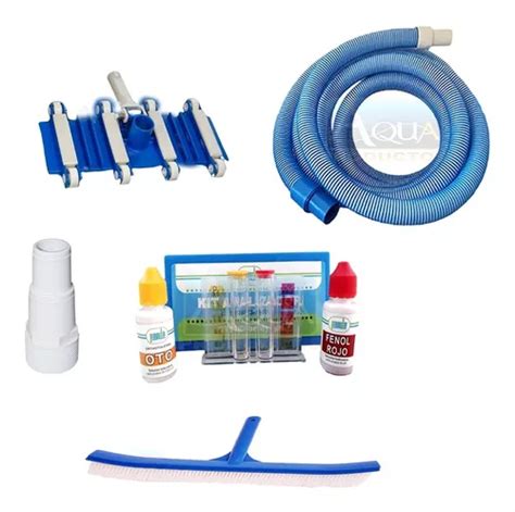 Kit De Mantenimiento Para Alberca Pza Manguera Mts Kit