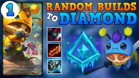 RANDOM BUILDS TO DIAMOND 1 Unranked Flex To Diamond EUNE Teemo