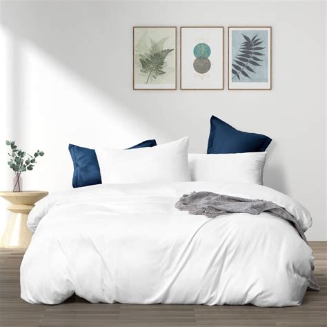 White Bed Sheet Single Size Granjoy Bamboo Sheets • Bedding Sg