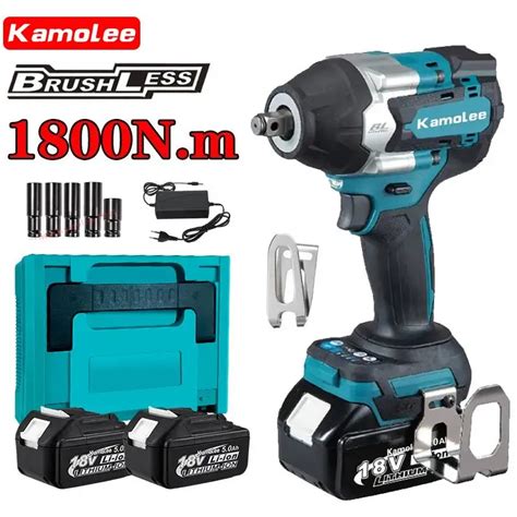 Kamolee Llave De Impacto El Ctrica DTW700 Torque Alto 1800 N M 1 2