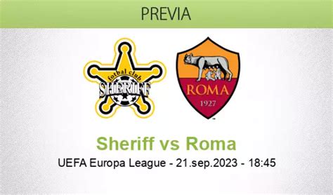 Pron Stico Sheriff Roma