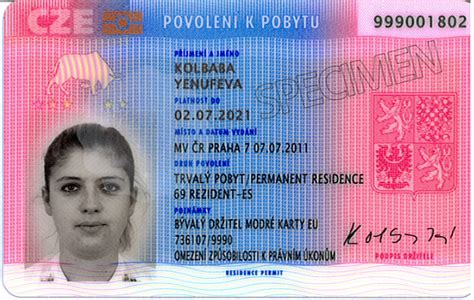 Biometric Card In The Czech Republic Pexpats