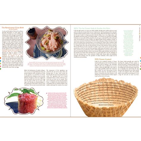 Ice Cream Magazine Article Layout Design By