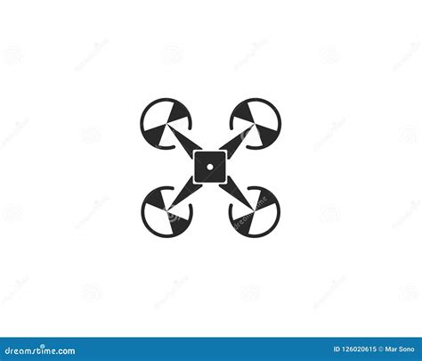 Drone Logo And Symbol Vector Illustration Stock Vector Illustration