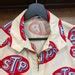 Vintage 1960s STP Hot Rod Drag Race Cotton Windbreaker Pop Art Car Club Jacket 60s Vintage