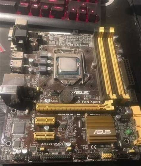 Материнская плата Asus B85M-G и процессор | Festima.Ru – частные объявления