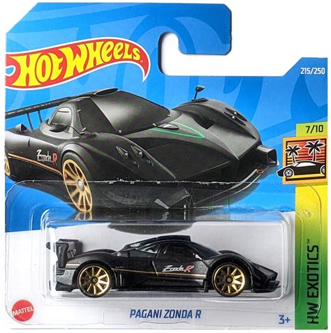 HOT WHEELS PAGANI ZONDA R HW EXOTICS 7 10 1 64 NOWY 12632189204