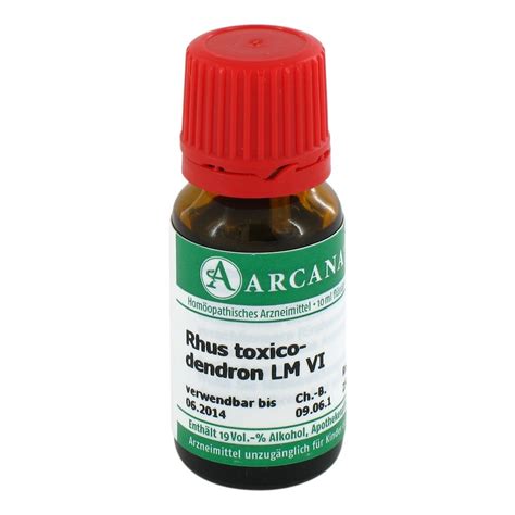 Rhus Toxicodendron Lm Dilution Milliliter N Medpex