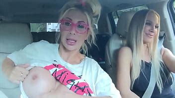 Hot Blonde Milfs Take Turns On Big Cock In Restroom Xnxx