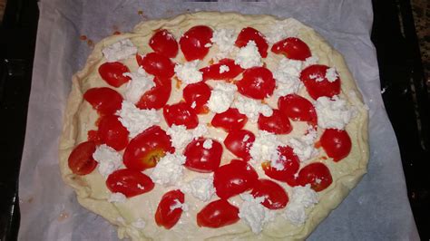 Focaccia Pomodorini E Robiola Nella Mia Cucina