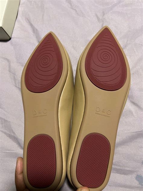 D C Nude Flats Women S Fashion Footwear Flats On Carousell