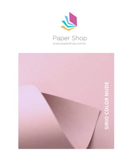 Papel Sirio Color Nude 115g m2 70x100 folha gráfica 1 un