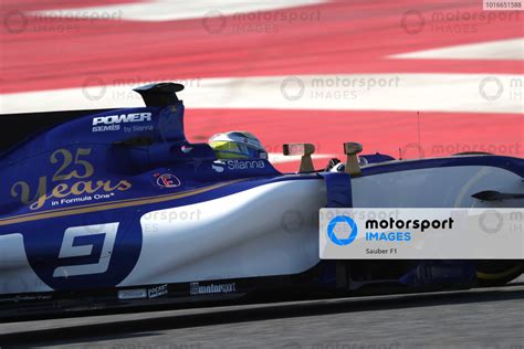 Marcus Ericsson (SWE) Sauber C36 at Sauber C36 Filming Day, Barcelona ...