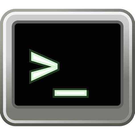 Command Line Terminal Icon - Openclipart