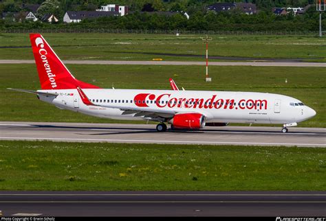 TC TJM Corendon Airlines Boeing 737 8Q8 WL Photo By Erwin Scholz ID