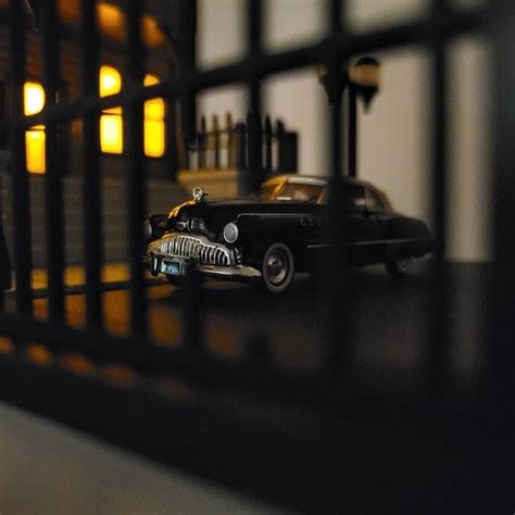 Diorama Hot Wheels Mansão Assombrada 1 64 Colecionável MetArt Studio Decoração Geek e