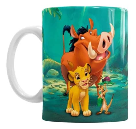 Tazas El Rey Le N Hakuna Matata Simba Mufasa Timon Pumba En Venta En