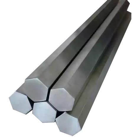 Polished 304 Stainless Steel Hexagonal Bar For Fittings Size 50 Mm