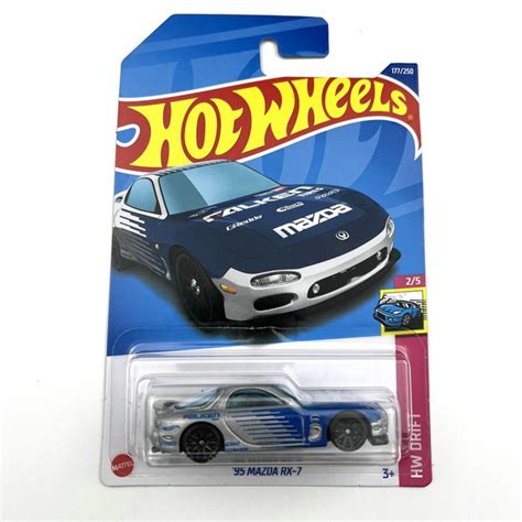 Машинка Mattel Hot Wheels 2022 C4982 95 Mazda Rx 7 купить с доставкой по выгодным ценам в