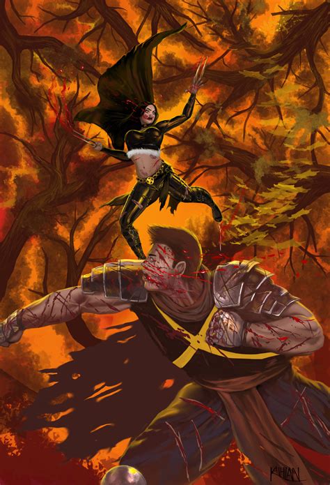 X And Wingbat Fight Of The Year By Kaihlan Hentai Foundry