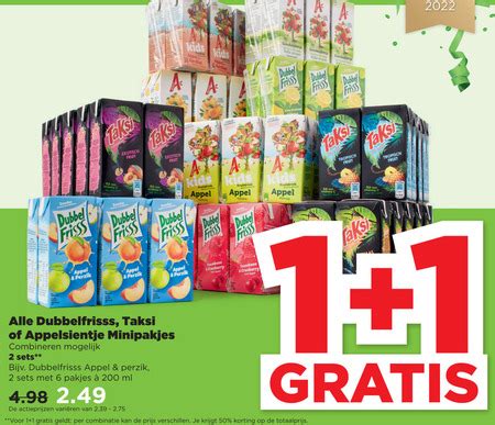 Taksi Fruitdrank Folder Aanbieding Bij Plus Details