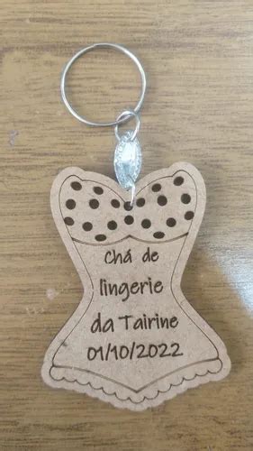 Chaveiros Mdf Ch De Lingerie Nomeado Modelo Parcelamento Sem Juros
