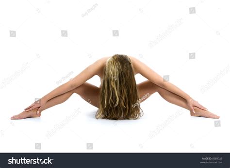 Nude Girl On White Background Stock Photo Shutterstock