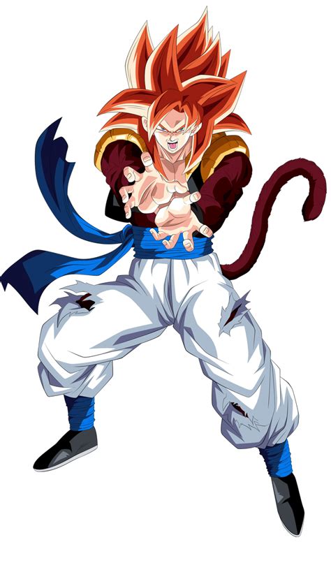 Gogeta Xeno SS4 Render 1 Alt 1 By SSJROSE890 On DeviantArt Anime