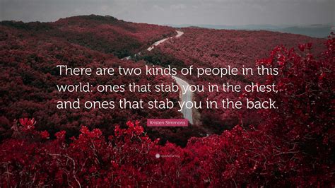 Kristen Simmons Quote There Are Two Kinds Of People In This World