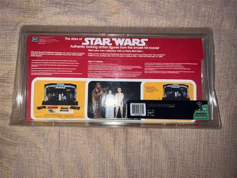 Kenner Star Wars Early Bird Certificate Package Hasbro Still Sealed